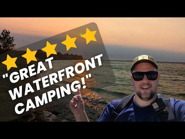 Amazing Waterfront Camping? Presqu'ile Provincial Park!