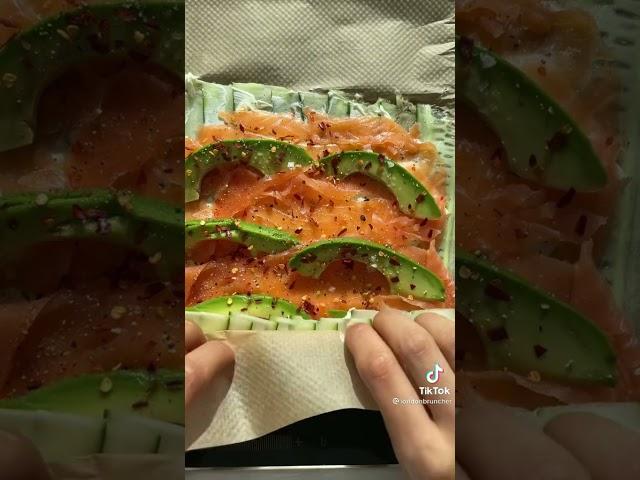 cucumber roll ups look good ngl