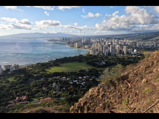 내 체력에 올라 갈수 있을까? 다이아몬드헤드 트레킹 및 상세정보 , 하와이  Diamondhead , hawaii