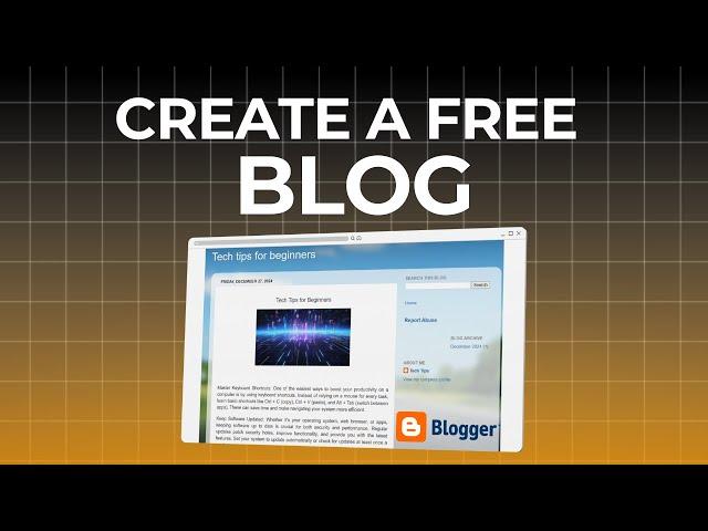 Step-by-Step Guide: Starting Your Free Blog for Beginners