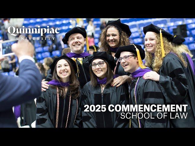 2025 Quinnipiac University School of Law Commencement
