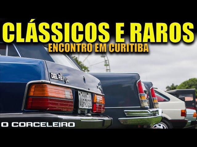 CARROS CLÁSSICOS E RAROS! REUNIÃO no BARIGUI em CURITIBA de ANTIGOS #carrosantigos