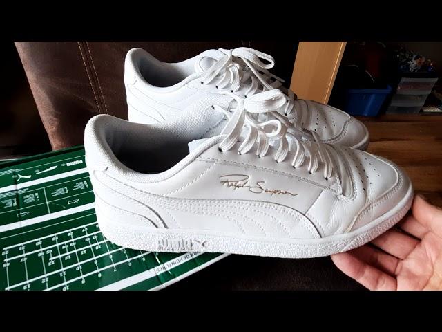 Short review and impression of the Puma Ralph Sampson in White.