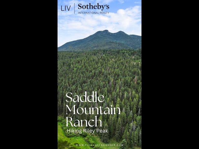 Hiking Riley's Peak at Saddle Mountain Ranch | Colorado Real Estate Adventure