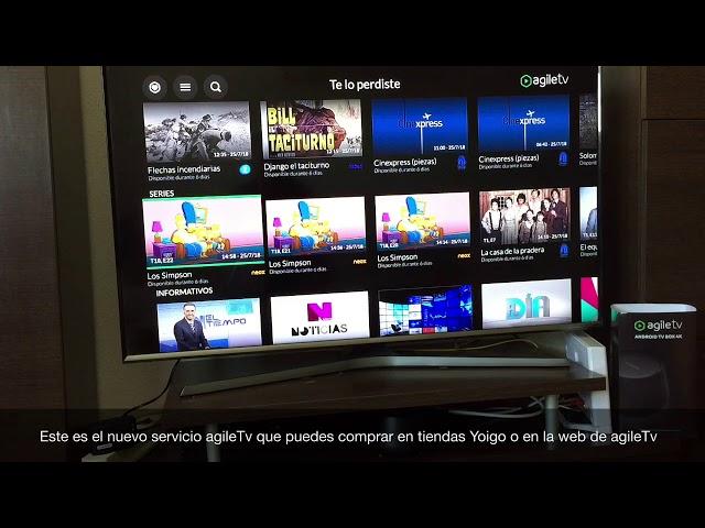 AgileTv yoigo