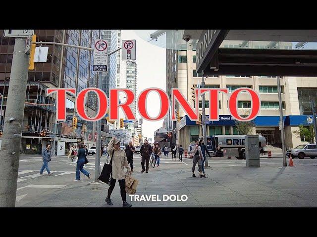 4K TORONTO CANADA (FULL WALK TOUR)