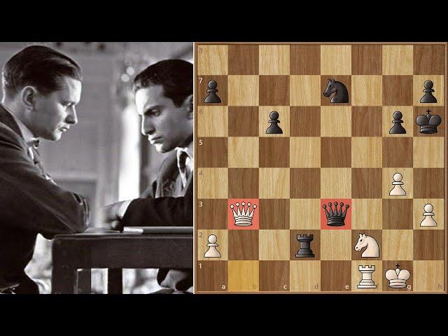 Legends Meet For The First Time || Tal vs Keres || (1954)