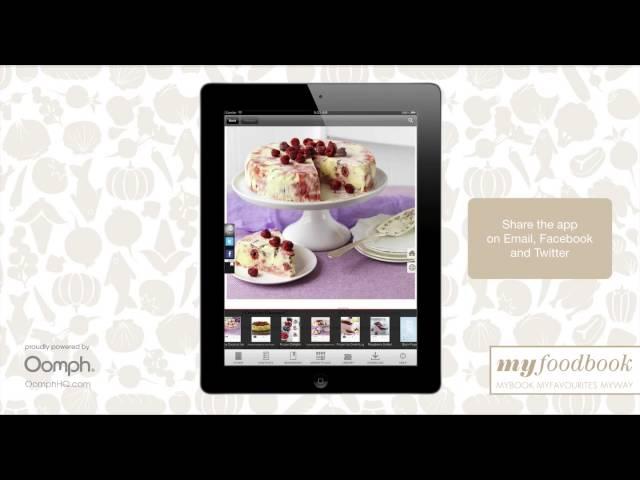 Myfoodbook: MyCollections App