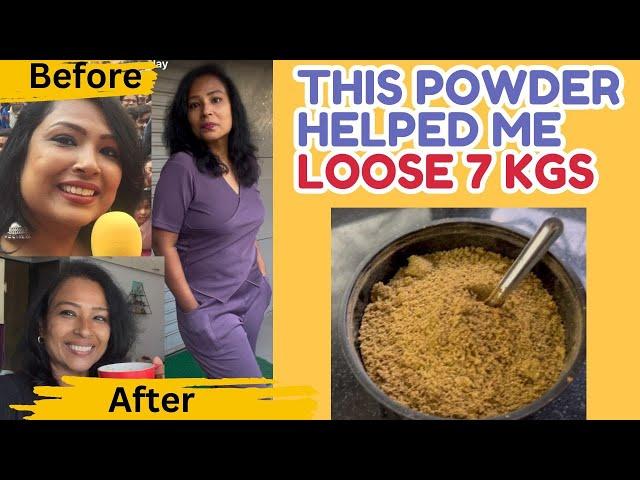 This powder helped me loose 7 kgs #weightloss #looseweight