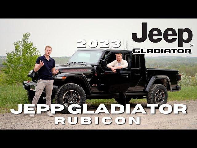 2023 JEEP Gladiator Rubicon // Full Review and Walk - Through