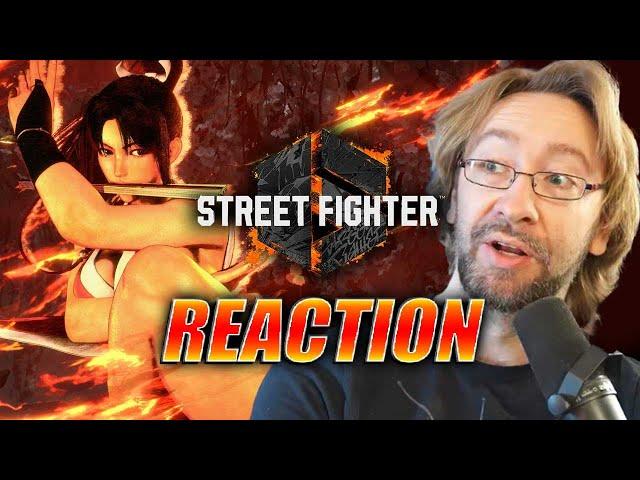 MAX REACTS: MAI Revealed  - Gameplay/Costumes STREET FIGHTER 6