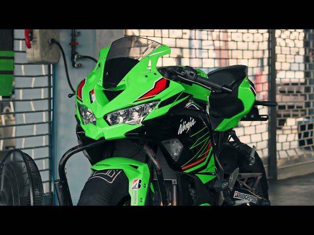 เสียงลากจนรอบต้ด Kawasaki ZX4R หวานเจี๊ยบกว่า ZX6R อีก