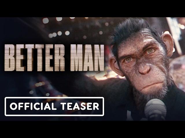 Better Man - Official Teaser Trailer (2025) Robbie Williams