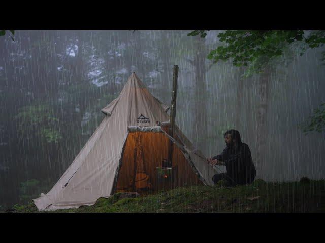 Calm And Cozy Camping In The Rain: Relaxing Asmr Experience