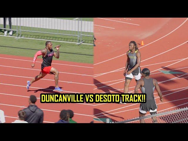 DISTRICT OF DOOM!! DUNCANVILLE VS DESOTO!! 6A District 11 Track Meet Championship