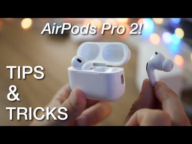 How to use AirPods Pro 2 + Tips/Tricks!