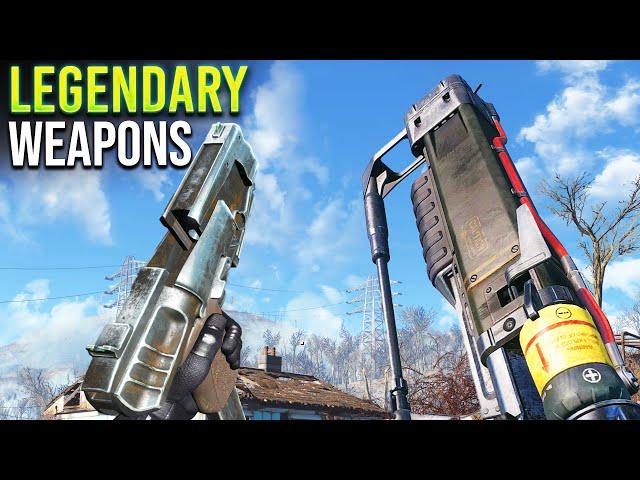 Top 10 Best Legendary Weapons To Get Early in Fallout 4