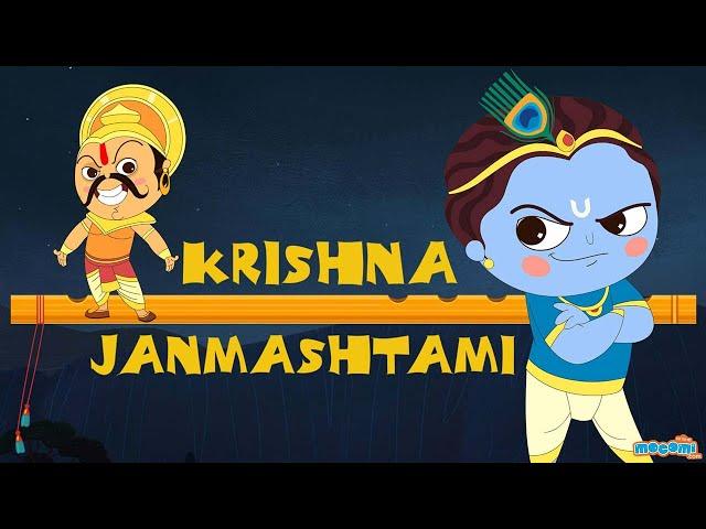 Story of Krishna Janmashtami | Krishna and Kans Story | Indian Mythology Stories by Mocomi Kids