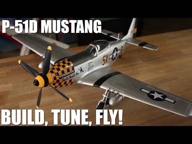 Flite Test - P-51D Mustang Build, Tune, Fly!