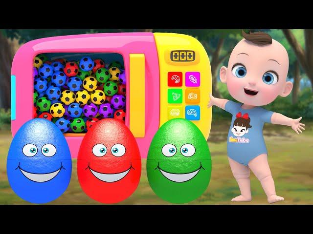 Surprise egg | Johny Johny Yes Papa | Nursery Rhymes & Kids Songs | Kindergarten