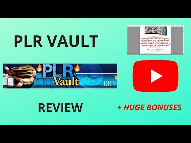 PLR Vault review