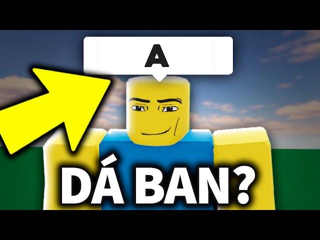 NÃO FALE ESSA LETRA no ROBLOX