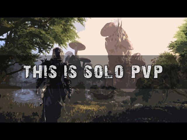 This is Solo PvP - The Elder Scrolls Online