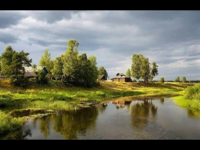 Как написать картину "Село у реки"маслом для начинающих|часть1| Пишем подмалевок|цветная имприматура