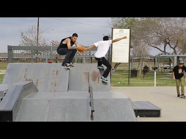 SKATEBOARDING and FOOTBALL