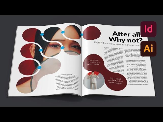 How to make this Fun Circular Layout | InDesign Layouts, Episode 16