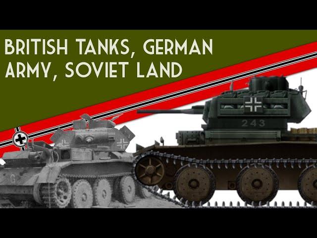 British tanks, German Army, Soviet Land | Kreuzer Panzerkampfwagen Mark IV 744(e)