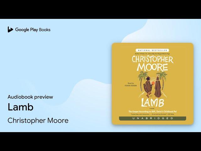 Lamb by Christopher Moore · Audiobook preview