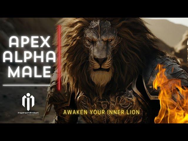 APEX ALPHA MALE |  Subliminal Frequencies To Awaken Your Inner Lion | 8Hz Alpha