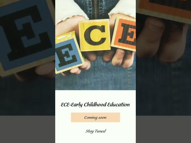 why early child education?