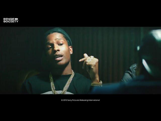 Dope: Shootout during the party scene - A$AP Rocky and Tyga scene