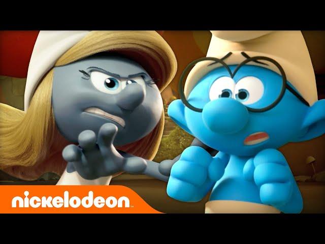 The Smurfs Travel To Another UNIVERSE?!  | Nicktoons