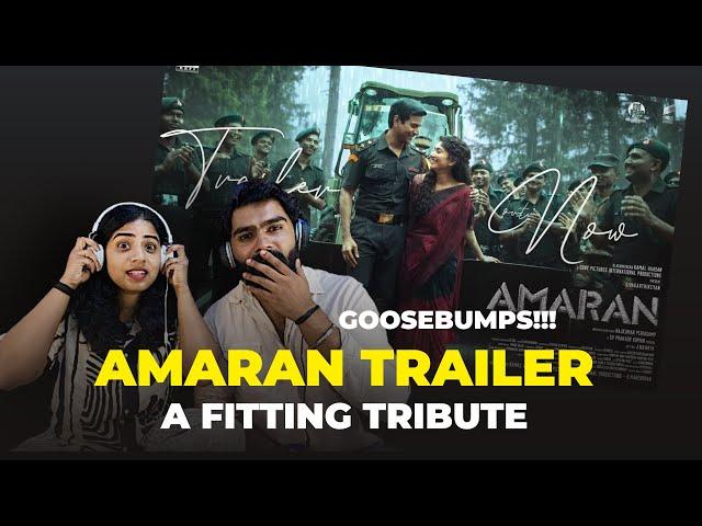 Amaran Trailer Reaction !!!! #amaran #amarantrailer