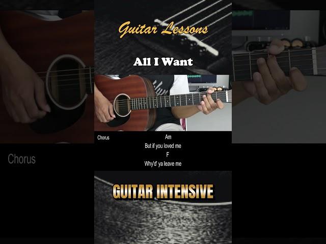 All I Want - Kodaline | EASY Chords and Strumming Pattern - Guitar Lessons for Beginners