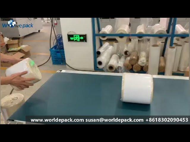 Shrink Wrap Packing Machine for Tape Paper with Manual