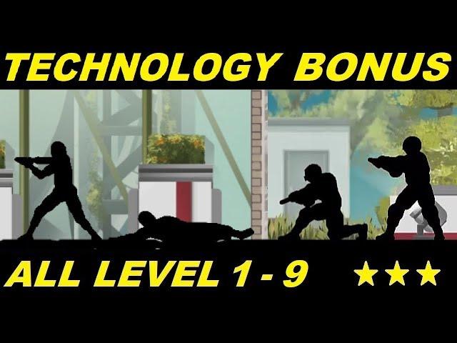 Vector Full - All Level 1 - 9 Technology Park Bonus Classic Mode HD (All 3 Stars) Happy Ending !?