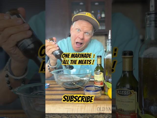 One Marinade : All the Meats ! #recipe #food #cooking #foodie #cookingshow