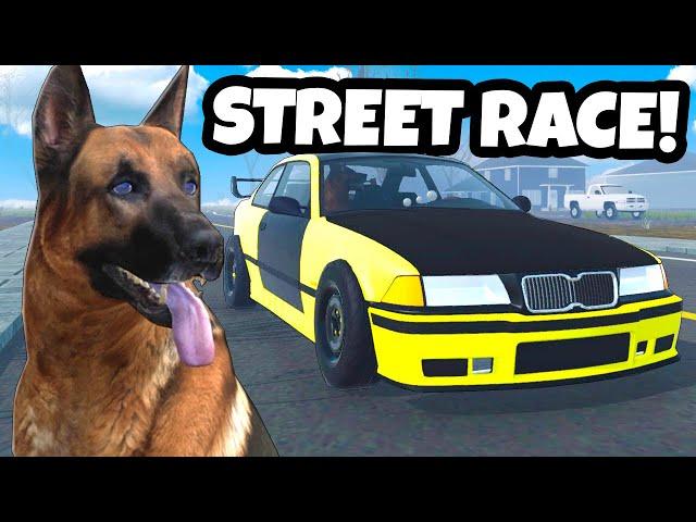 Taking My NEW DOG STREET RACING in the Mon Bazou Update!