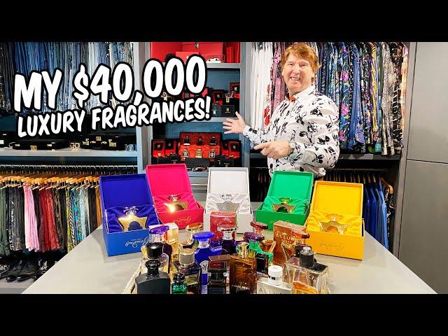 MY CRAZY $40,000 LUXURY FRAGRANCE COLLECTION!