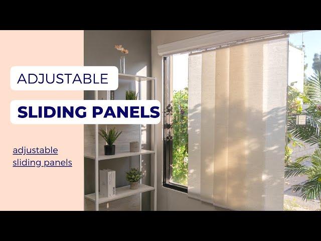 Adjustable Sliding Panels