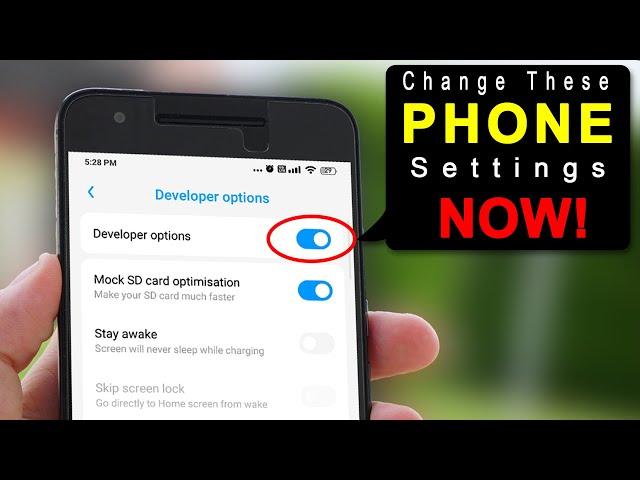 Phone Settings you should Change Right Now (2020)