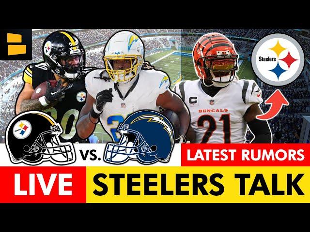 Steelers Talk LIVE: Latest On The CB & WR Searches Ft. Mike Hilton + Week 10 Madden Sim vs. Chargers