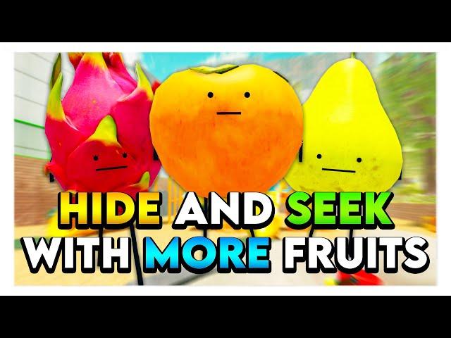 Roblox SECRET STAYCATION HIDE & SEEK WITH MORE FRUITS! 