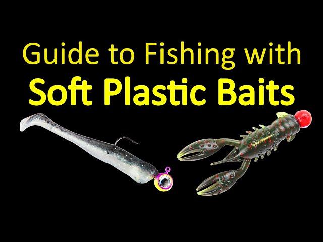 How to Fish with Soft Plastics for Beginners - Swimbaits and Craw Baits (underwater footage)