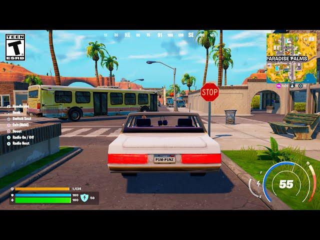 I FOUND The DRIVABLE CAR in Fortnite Reload! (Ultra Rare)