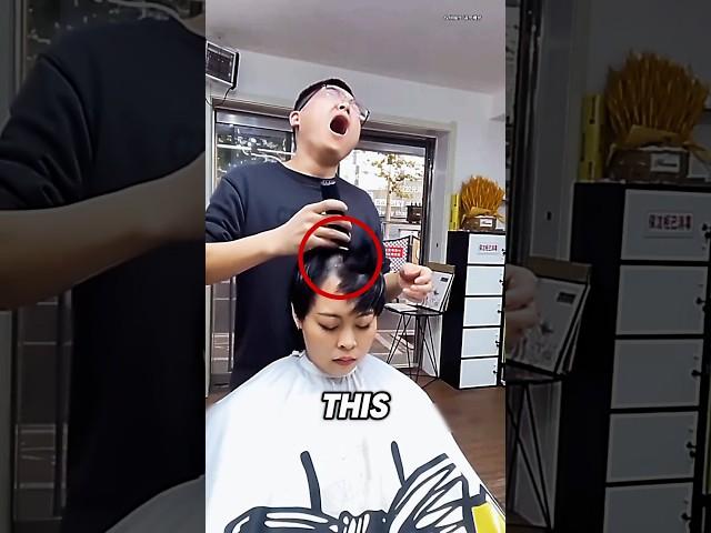 This is the worst barber in the world 